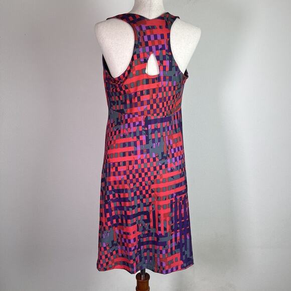 Krimson Klover Mini Dress Size Large Red Purple Tank Athletic Walking Athleisure - Picture 5 of 16